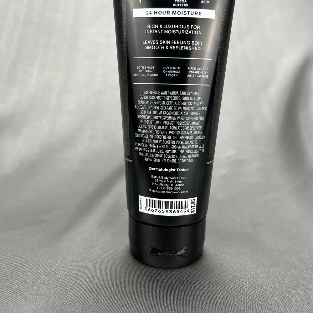 3Pc Mens Gift Set Bath & Body Works NOIR - Cologne, Cream, & Soap Bar Holiday 25
